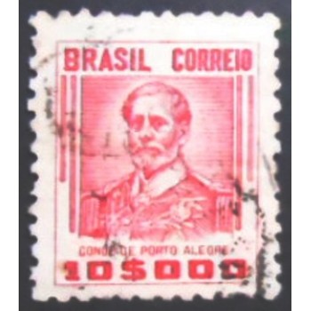 Imagem similar à do selo do Brasil de 1941 Conde de Porto Alegre U SEV anunciado