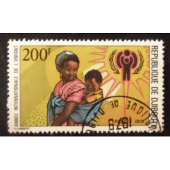 Selo postal de Djibouti de 1979 International Year of Child 200  anunciado