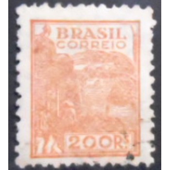 Imagem similar à do selo postal do Brasil 1942 Agricultura 200 U anunciado