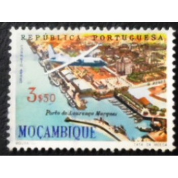 Selo da Moçambique de 1962 Harbour of Lourenco Marques anunciado