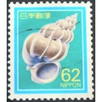 Imagem similar à do selo postal do Japão de 1989 Precious Wentletrap U A anunciado
