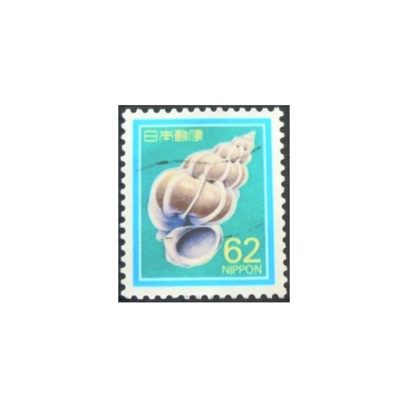 Imagem similar à do selo postal do Japão de 1989 Precious Wentletrap U A anunciado