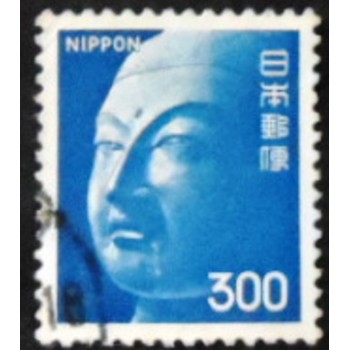 Imagem similar à do selo postal do Japão de 1974 Buddha anunciado