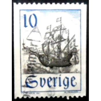 Selo postal da Suécia de 1967 Svent Skepp anunciado
