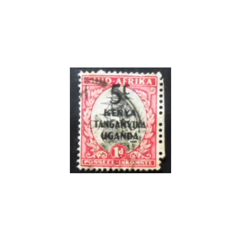 Selo postal da África Oriental Britânica de 1941 Caravels anunciado