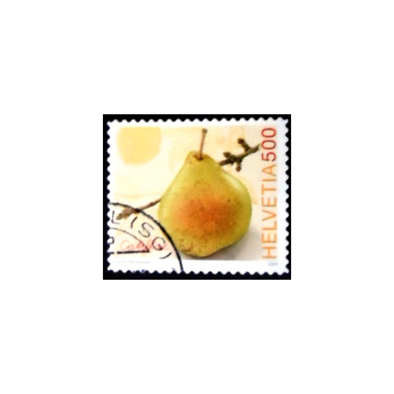 Selo postal da Suíça de 2008 Catillac Pear