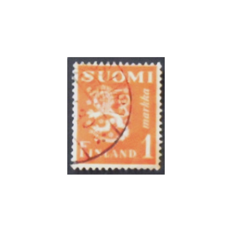 Imagem similar à do selo da Finlândia de 1930 - Coat of Arms 1930 1