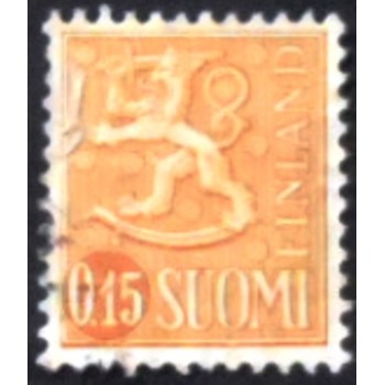 Selo postal da Finlândia de 1963 Coat of Arms15