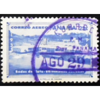 Selo postal do Panamá de 1960 Medicine Faculty