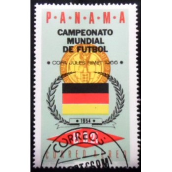 Selo postal do Panamá de 1966 World Cup England