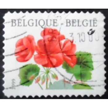 Selo postal da Bélgica de 1999 Geranium