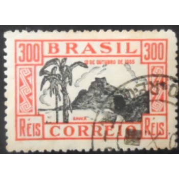 Imagem similar à do selo postal do Brasil de 1935 - Dia das Crianças carmim