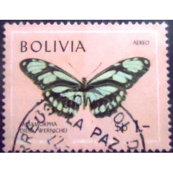 Selo postal da Bolívia de 1970 Dido Longwing