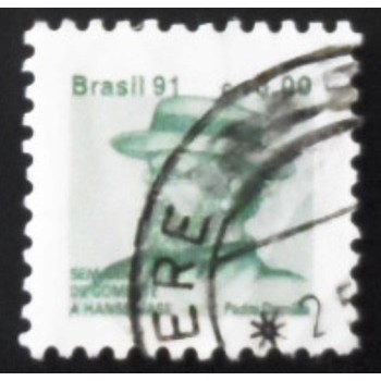Selo do Brasil de 1991 Padre Damião H 28