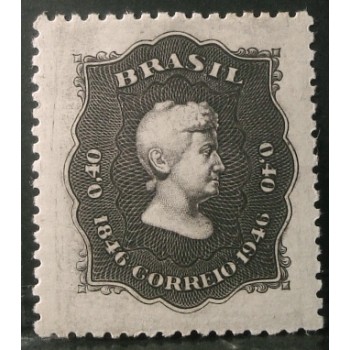 Selo postal do Brasil de 1946 Princesa Isabel N