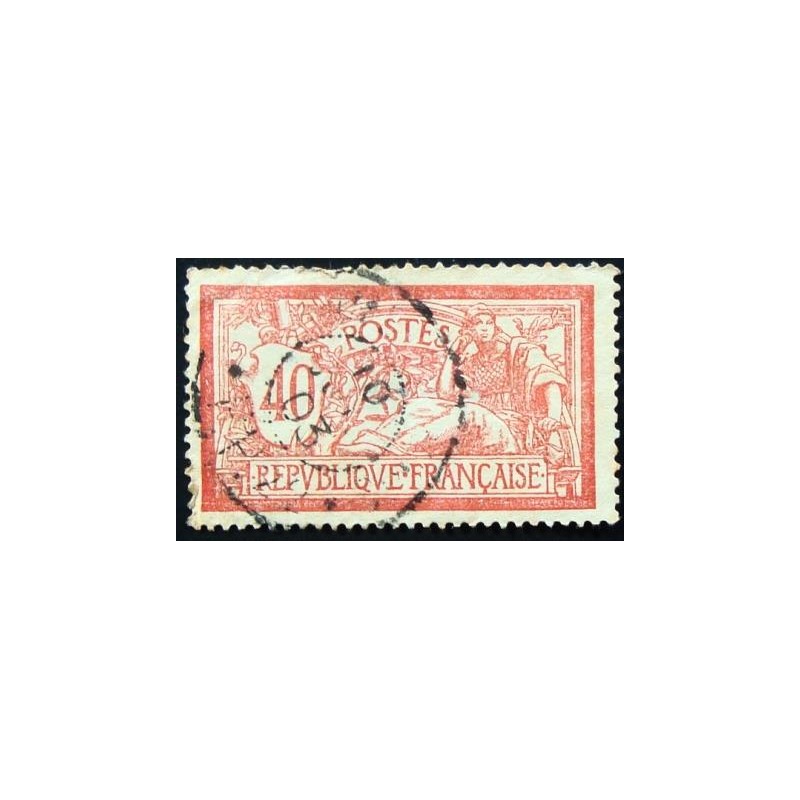 Selo postal da França 1900 Allegorical subjects Type Merson 40 U
