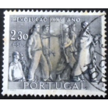 Selo postal de Portufal de 1951 National Revolution 2,30