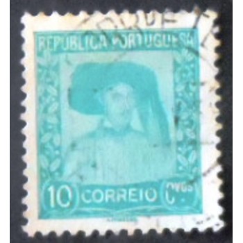 Imagem similar à do selo postal de Portugal de 1935 Prince Henry