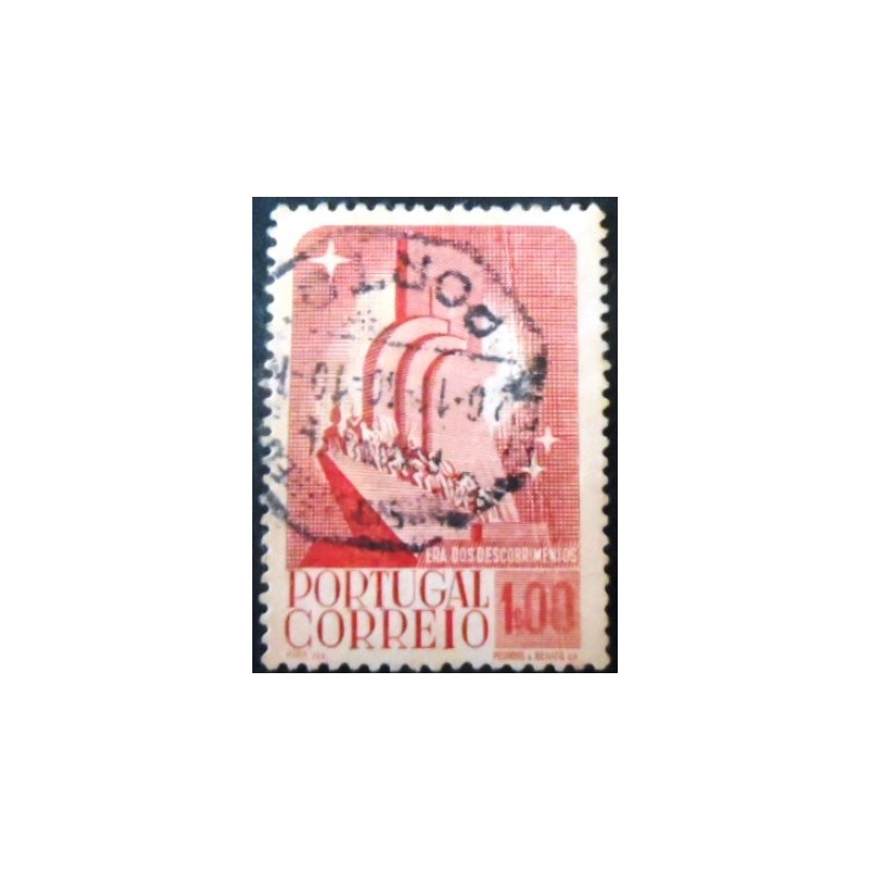 Selo postal de Portugal de 1940 Exhibition Mundo Portugues 1