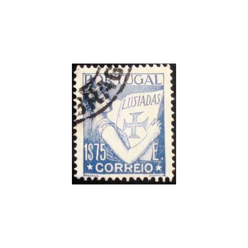 Imagem similar à do selo postal de Portugal de 1938 Lusíadas 1$75