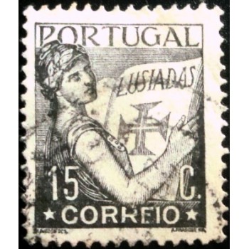 Imagem similar à do selo postal de Portugal de 1931 Lusíadas 15 U