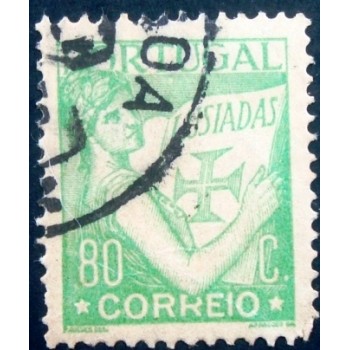 Imagem similar à do selo postal de Portugal de 1931 Lusíadas 80