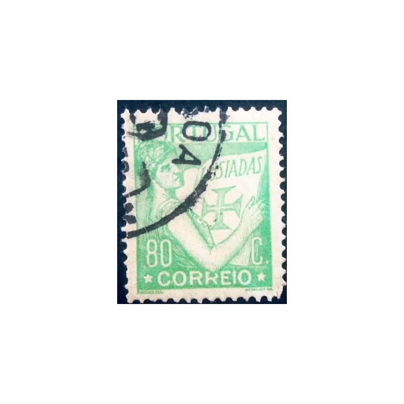 Imagem similar à do selo postal de Portugal de 1931 Lusíadas 80