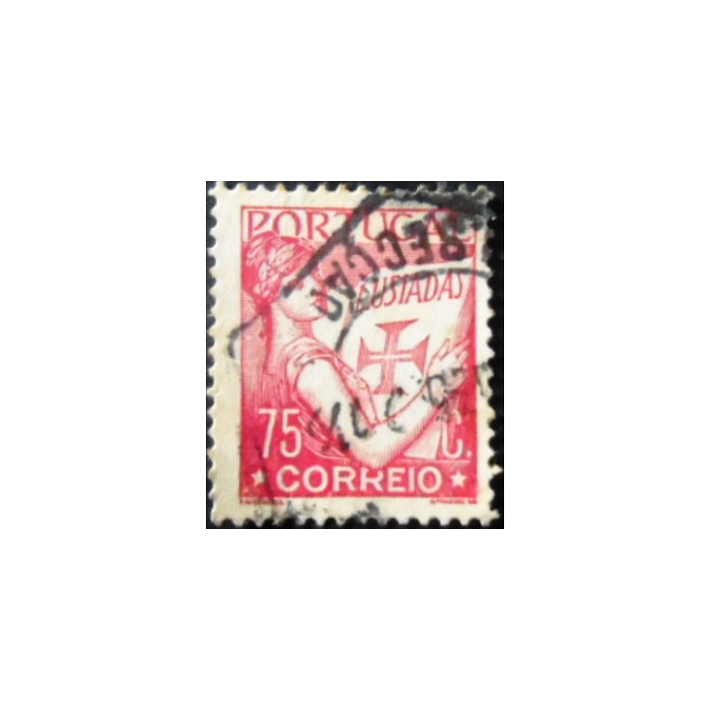 Selo postal de Portugal de 1931 Lusiadas 75