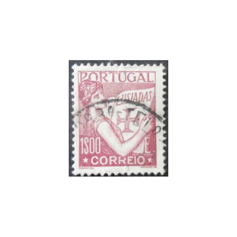 Selo postal de Portugal de 1931 Lusiadas 1