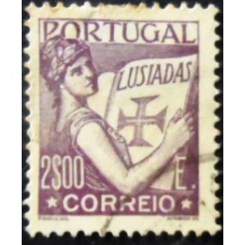 Selo postal de Portugal de 1931 Lusiadas 2
