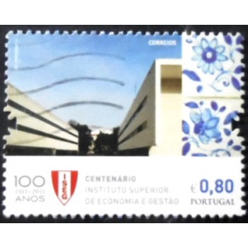 Selo postal de Portugal de 2011 Instituto Superior de Economia e Gestão