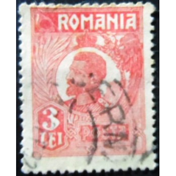 Selo postal da Romênia de 1925  King Ferdinand I