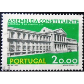 Selo postal de Portugal de 1975 Constituent Assembly