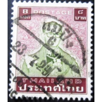 Selo postal da Tailândia de 1985 King Bhumipol