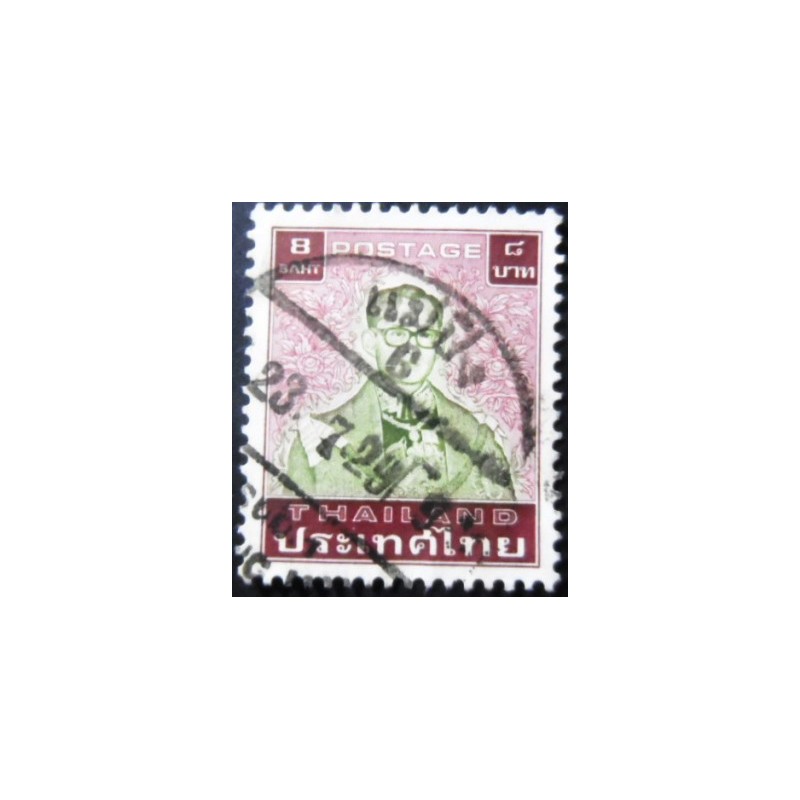 Selo postal da Tailândia de 1985 King Bhumipol