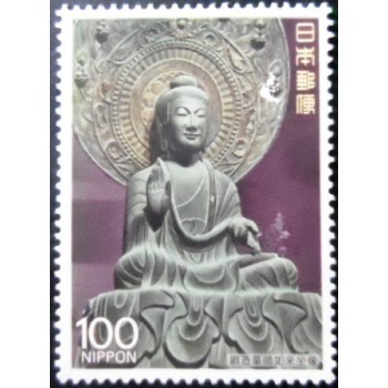 Selo postal Japão 1989 Yakushi Nyorai M