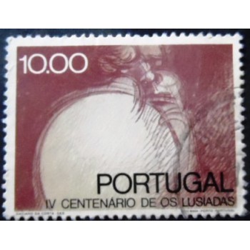 Selo postal de Portugal de 1972 The Lusiads