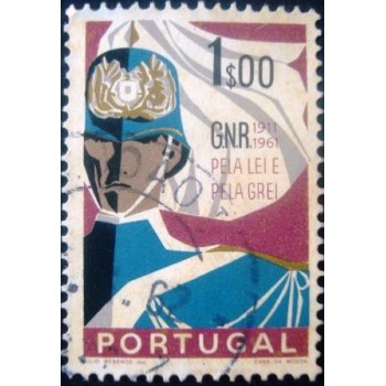 Imagem similar à do selo postal de Portugal de 1962 Republican National Guard 1