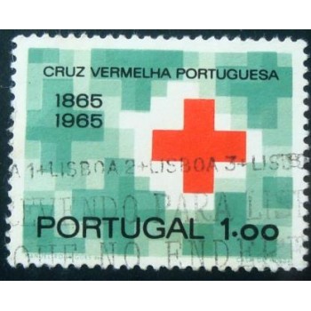 Selo postal de Portugal de 1965 Red Cross 1