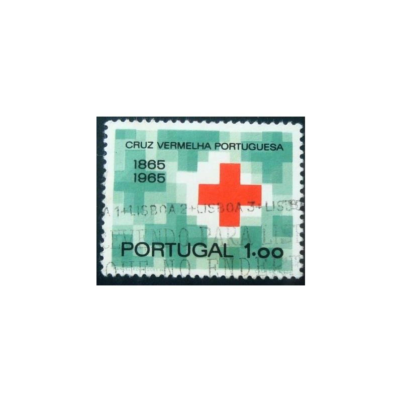 Selo postal de Portugal de 1965 Red Cross 1