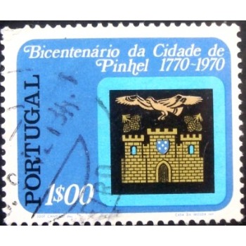 Imagem similar à do selo postal de Portugal de 1972 Pinhel's Status as a City A