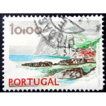 Imagem similar à do selo postal de Portugal de 1972 Cape Girao Madeira XI