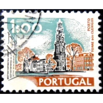 Imagem similar à do selo postal de Portugal de 1978 Torre dos Clérigos