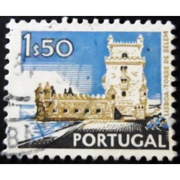 Imagem similar á do selo postal de Portugal de 1981 Belem Tower Lisboa