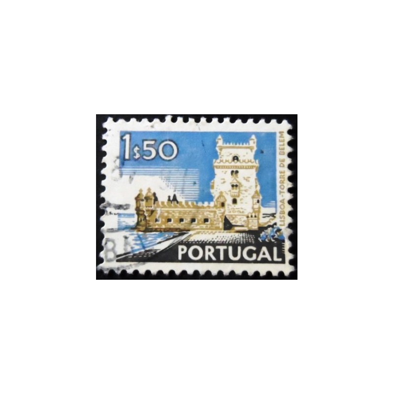 Imagem similar á do selo postal de Portugal de 1981 Belem Tower Lisboa