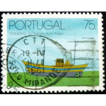 Selo postal de Portugal de 1994 Bom Pastor