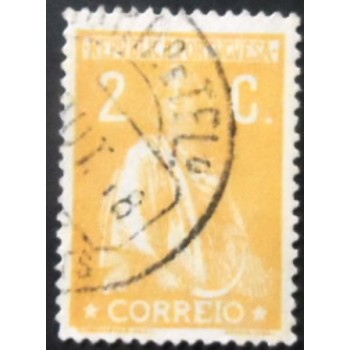 Imagem similar à do selo postal de Portugal de 1917 Ceres 2c