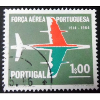 Imagem similar à do selo postal de Portugal de 1965 Aircraft