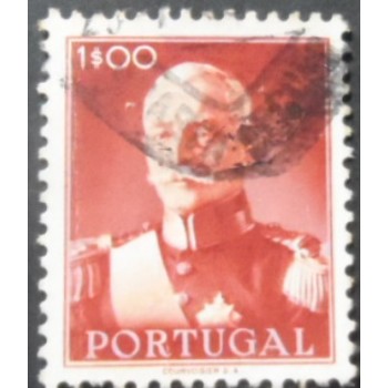 Selo postal de Portugal de 1945 President Carmona 1