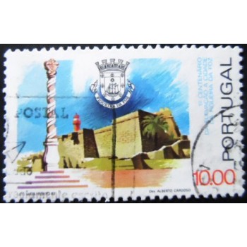 Selo postal de Portugal de 1982 City of Figueira da Foz